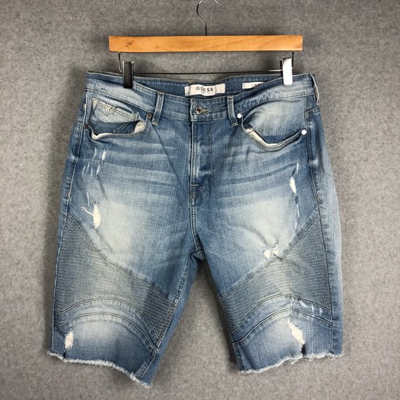 Guess Other - Guess Lightwash Slim Shorts Size 36